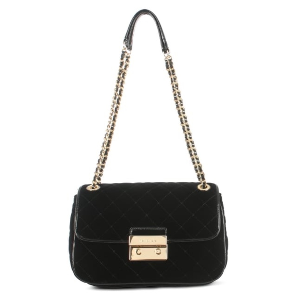 Michael kors velvet crossbody